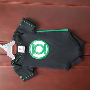 HOST PICK. Six Flags Green Lantern Onsie with Removable Cape-Size 6 Months